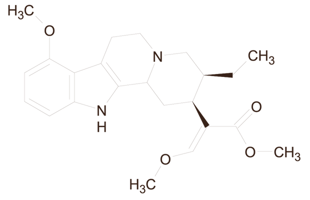 Mitragynin ist einer der Wirkstoffe in der Kratompflanze und u.A. für die Wirkung zuständig.
